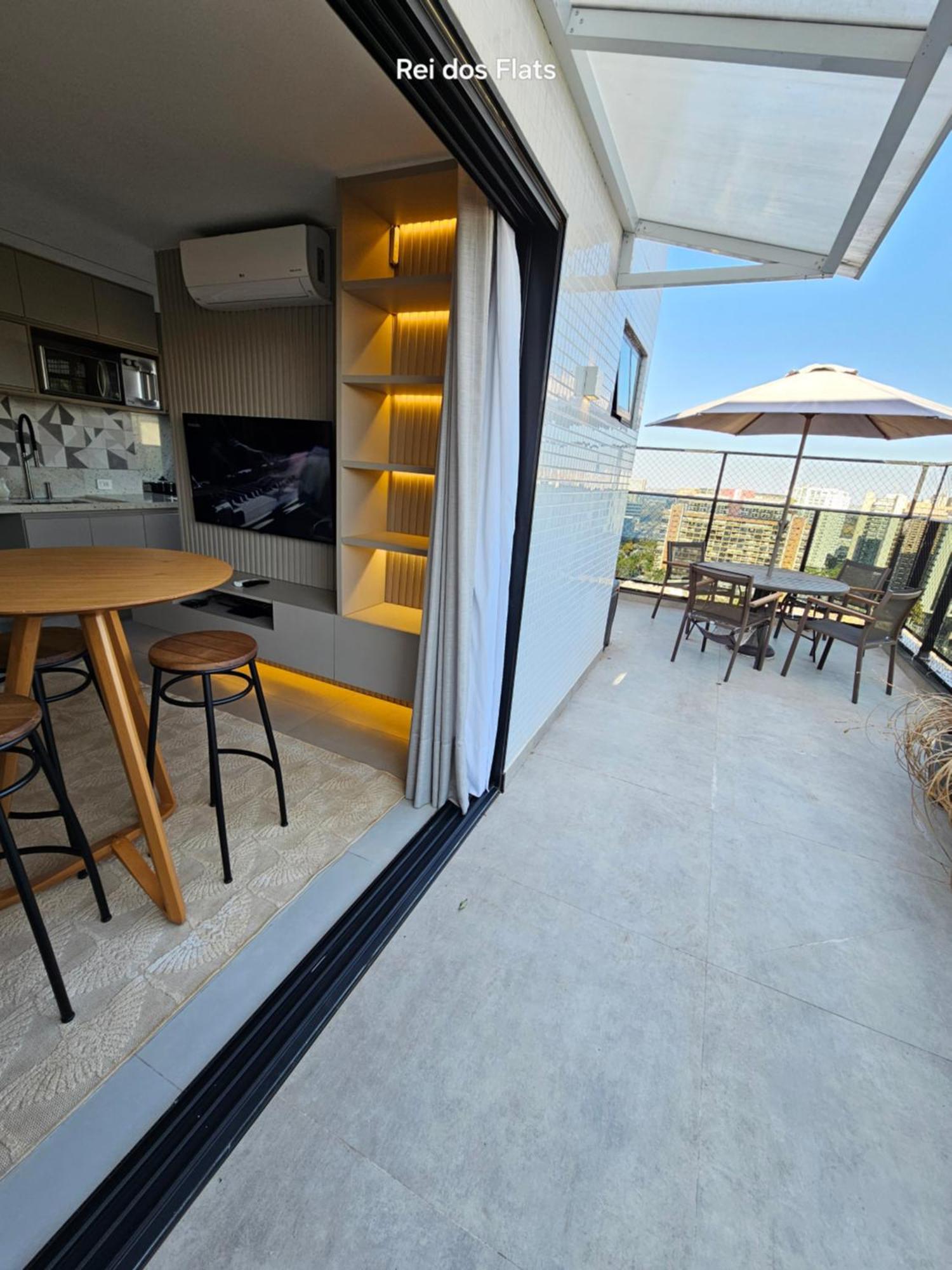 ホテル Athos Bulcao Cobertura Duplex By Rei Dos Flats ブラジリア エクステリア 写真
